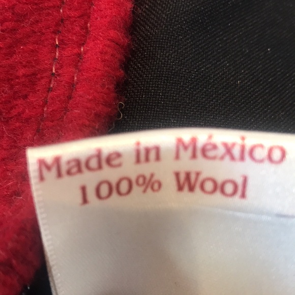 Red Mexican Blanket Purse - Picture 4 of 6